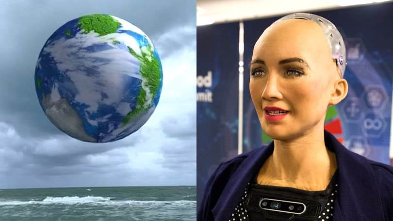 AR Artwork ist von Gesprächen mit einem Roboter inspiriert