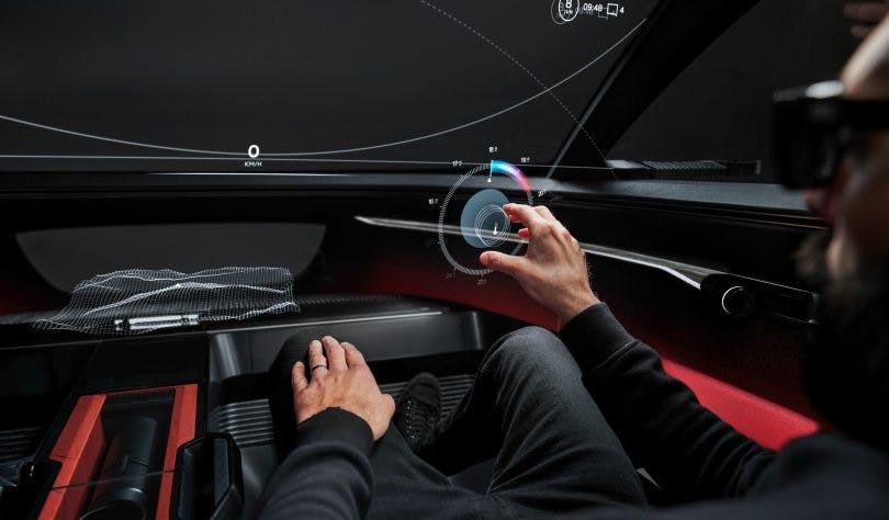 Audi EV Concept obsługuje okulary AR