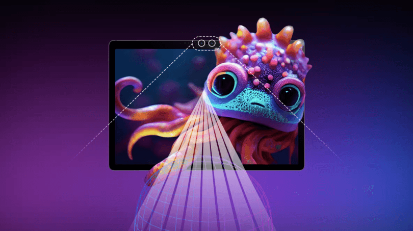 Ten futurystyczny tablet obiecuje 3D bez okularów