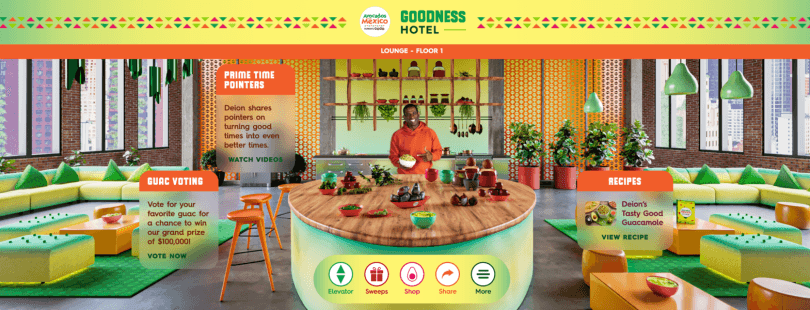 La campagne publicitaire Avocados From Mexico comprend la RA et l'IA