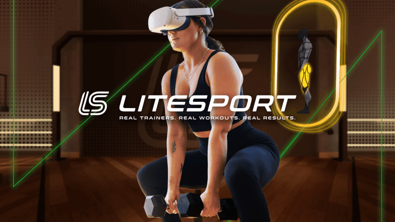 L'application VR Fitness vous permet de vous entraîner avec de vrais haltères