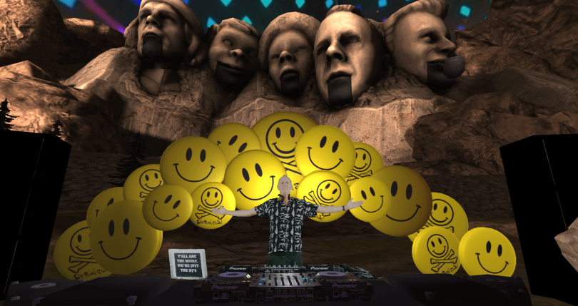Fatboy Slim ha ospitato una festa da ballo oltraggiosa in VR