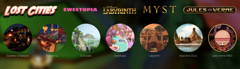 Kävely minigolf JulesVerne