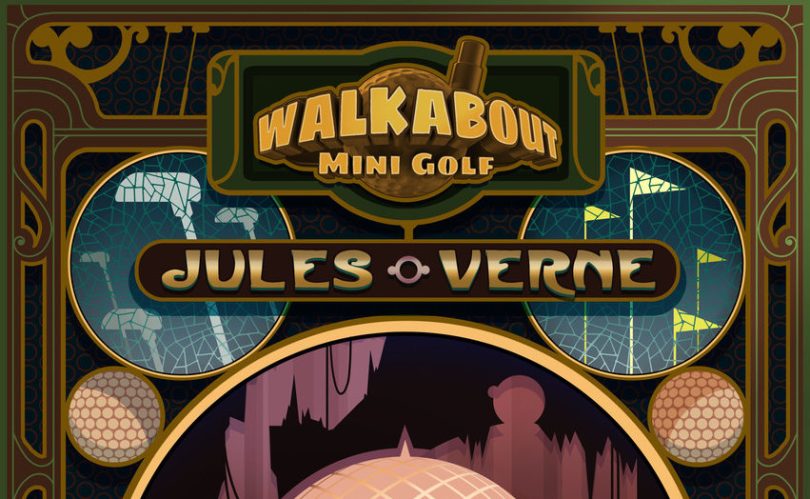 Romancierul Jules Verne are propriile sale cursuri de minigolf VR